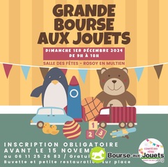 Photo de la bourse aux jouets Grande bourse aux jouets