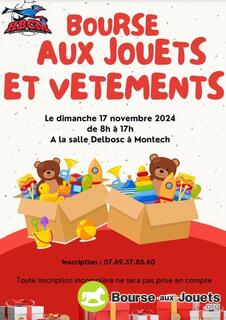 Photo de la bourse aux jouets Grande bourse aux jouets du Handball Club Montechois