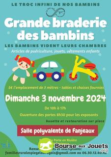 Photo de la bourse aux jouets Grande braderie des bambins