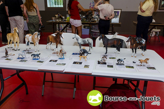 Photo de la bourse aux jouets Live show Modelisme Equin