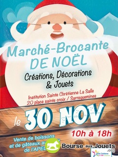 Photo de la bourse aux jouets Marché-Brocante de Noël