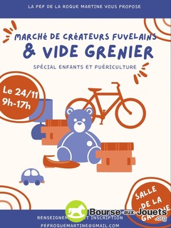 Photo de la bourse aux jouets Marché des créateurs et Vide greniers