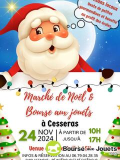 Photo de la bourse aux jouets Marché de Noël et Bourse aux jouets.