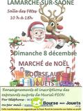 Photo Marché de Noël et Bourse aux jouets au profit du Téléthon à Lamarche-sur-Saône