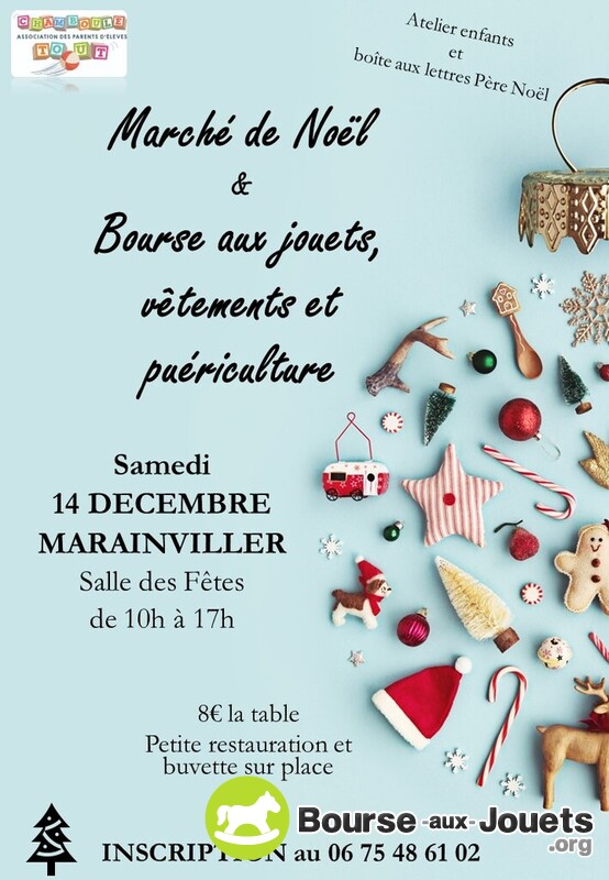 Marché de Noël et Bourse aux jouets, vêtements, puériculture