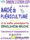 Marché de puériculture