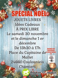 Photo de la bourse aux jouets Spécial Noël