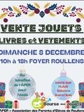 Vente de jouets, livres et vêtements pour enfants