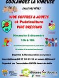 Vide coffres à jouets, puériculture et dressing.