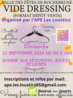 Photo de la bourse aux jouets Vide dressing, bourse au jouets et livres