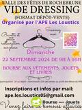 Vide dressing, bourse au jouets et livres