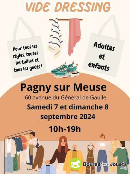 Vide dressing et bourse puériculture