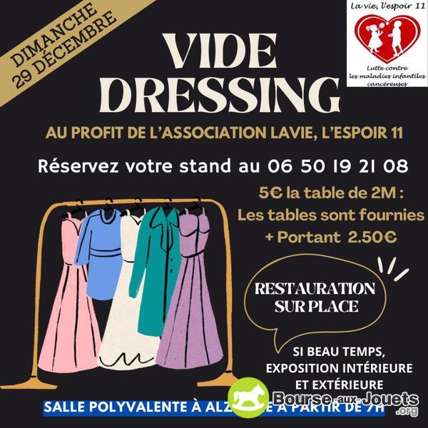 Vide Dressing et Vide Jouets