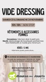 Vide dressing femme, bébé, puériculture