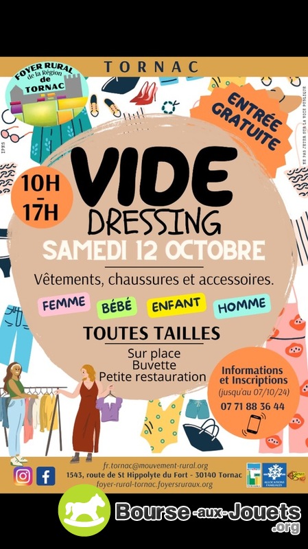 Vide dressing en intérieur