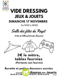 Photo de la bourse aux jouets Vide dressing, jeux et jouets