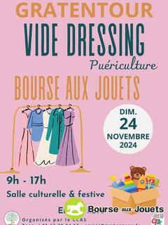 Photo de la bourse aux jouets Vide dressing - Puériculture - Bourse aux jouets