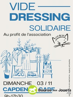 Photo de la bourse aux jouets Vide DRESSING solidaire au profit de ChaPat