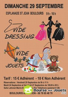 Photo de la bourse aux jouets Vide Dressing-vide Jouets