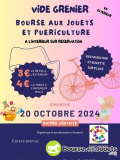 Photo de la bourse aux jouets Vide grenier - bourse aux jouets du sou des écoles