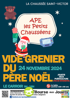 Photo de la bourse aux jouets Vide Grenier du Père Noël - APE Les petits Chauséens