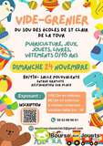 Vide grenier du sou des écoles de saint clair de la tour