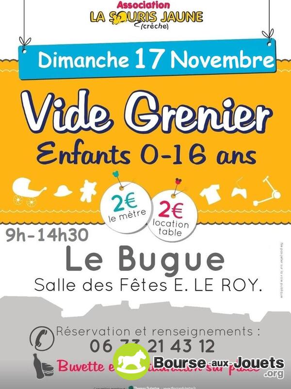 Vide grenier enfants et puériculture