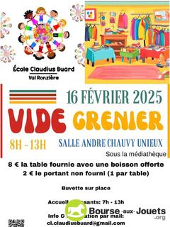 Photo de la bourse aux jouets Vide grenier de l'école c. buard