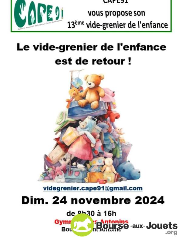 Vide grenier de l'enfance