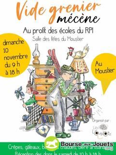 Photo de la bourse aux jouets Vide Grenier Mécène au profit de l'école