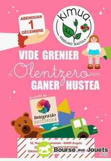 Photo de la bourse aux jouets Vide grenier d'Olentzero - Olentzeroren Ganer Hustea