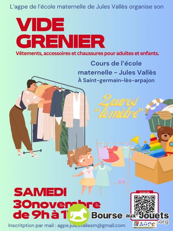 vide grenier des parents d'élèves