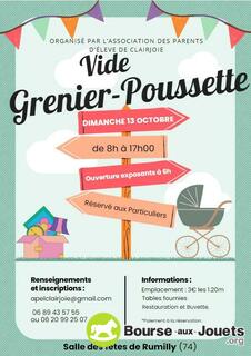 Photo de la bourse aux jouets Vide grenier-poussette