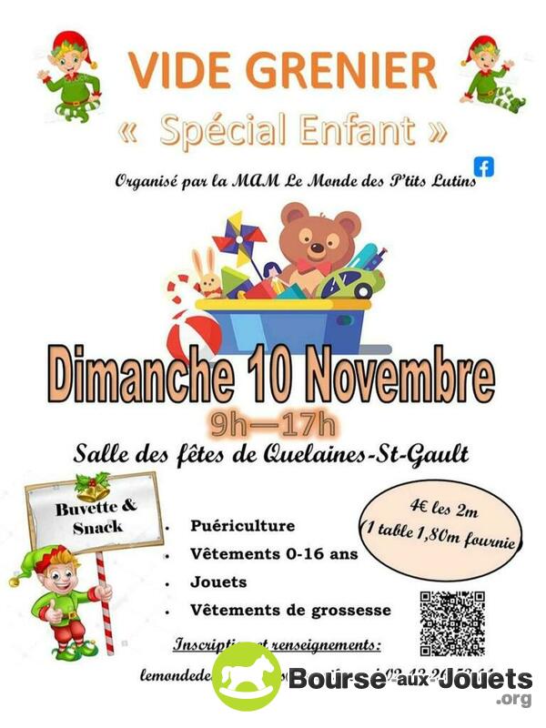 Vide grenier ''special enfant''