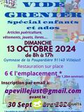 Vide grenier special enfants