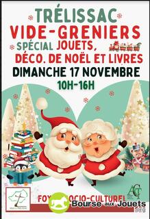 Photo de la bourse aux jouets Vide grenier special jouets, livres enfants, deco noel