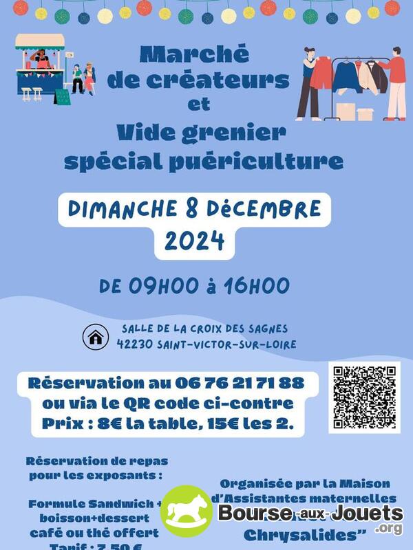 Vide grenier spécial puériculture