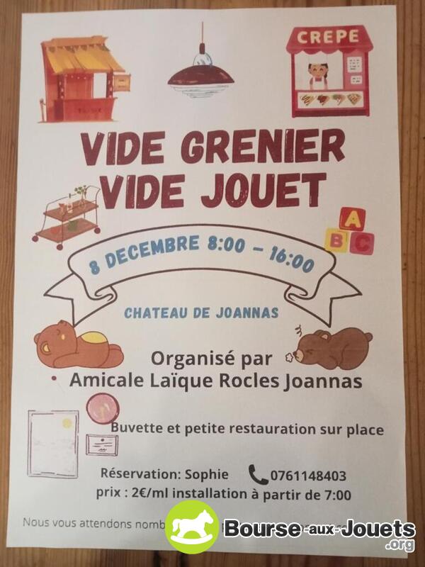 Vide-jouet et vide-grenier