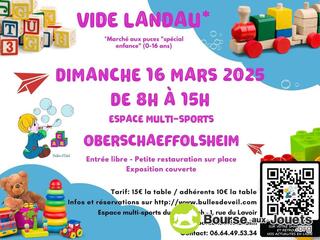 Photo de la bourse aux jouets Vide Landau - bourse aux jouets et vêtements de puériculture