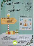 Vide poussette , vide grenier