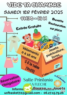 Photo de la bourse aux jouets Vide ta chambre