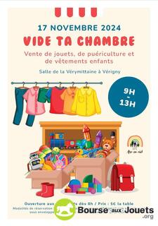 Photo de la bourse aux jouets Vide ta chambre