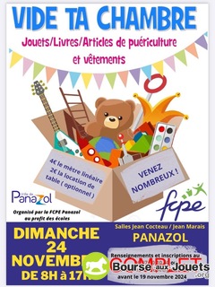 Photo de la bourse aux jouets Vide ta chambre