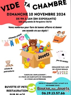 Photo de la bourse aux jouets Vide ta chambre