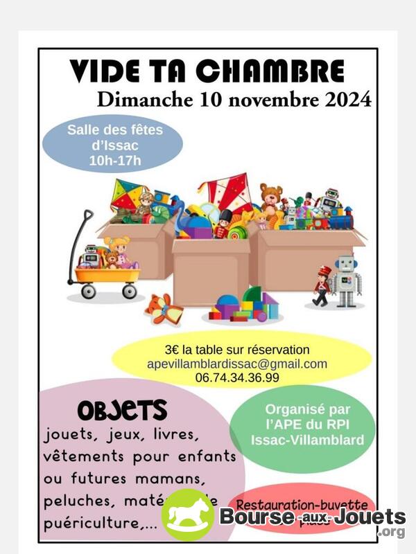 Vide ta chambre (ape villamblard : )