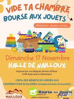 Photo de la bourse aux jouets Vide ta chambre - Bourse aux jouets