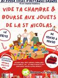 Vide ta chambre et bourse aux jouets de la st nicolas